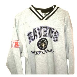 Lee sport vintage Baltimore ravens crewneck L